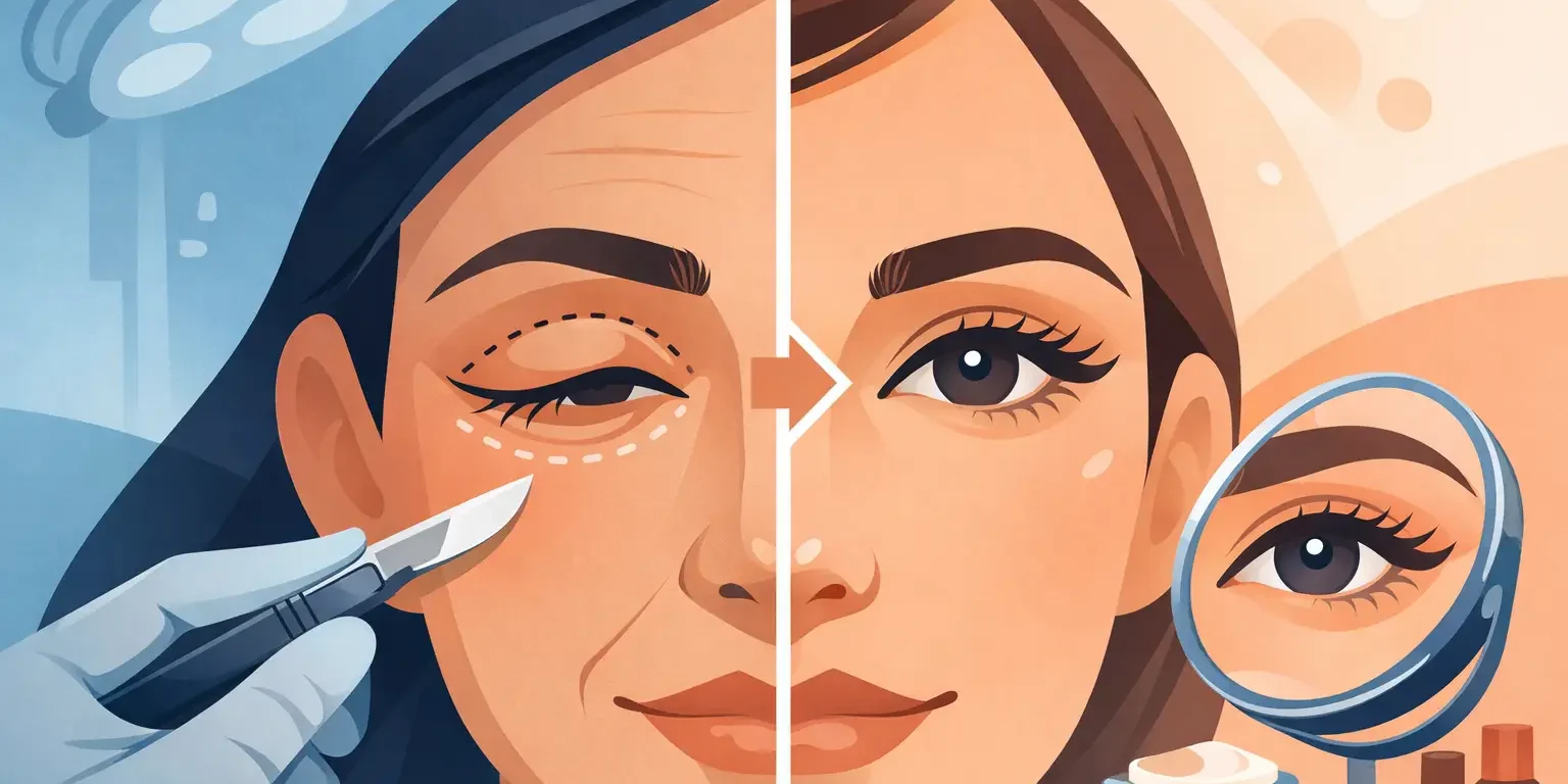 Prima e dopo blefaroplastica: cosa aspettarsi