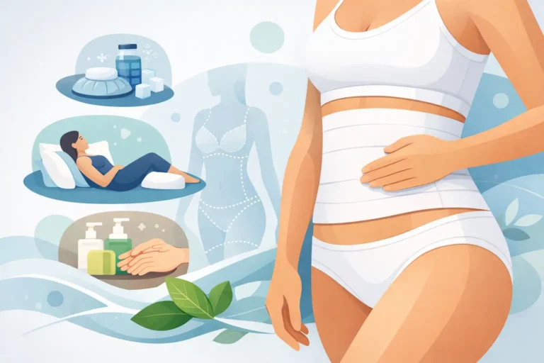 Come ridurre il gonfiore post liposuzione
