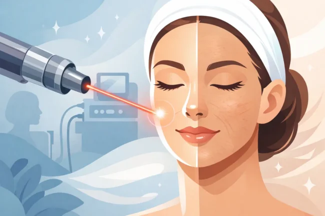 Laser resurfacing viso per una pelle più levigata
