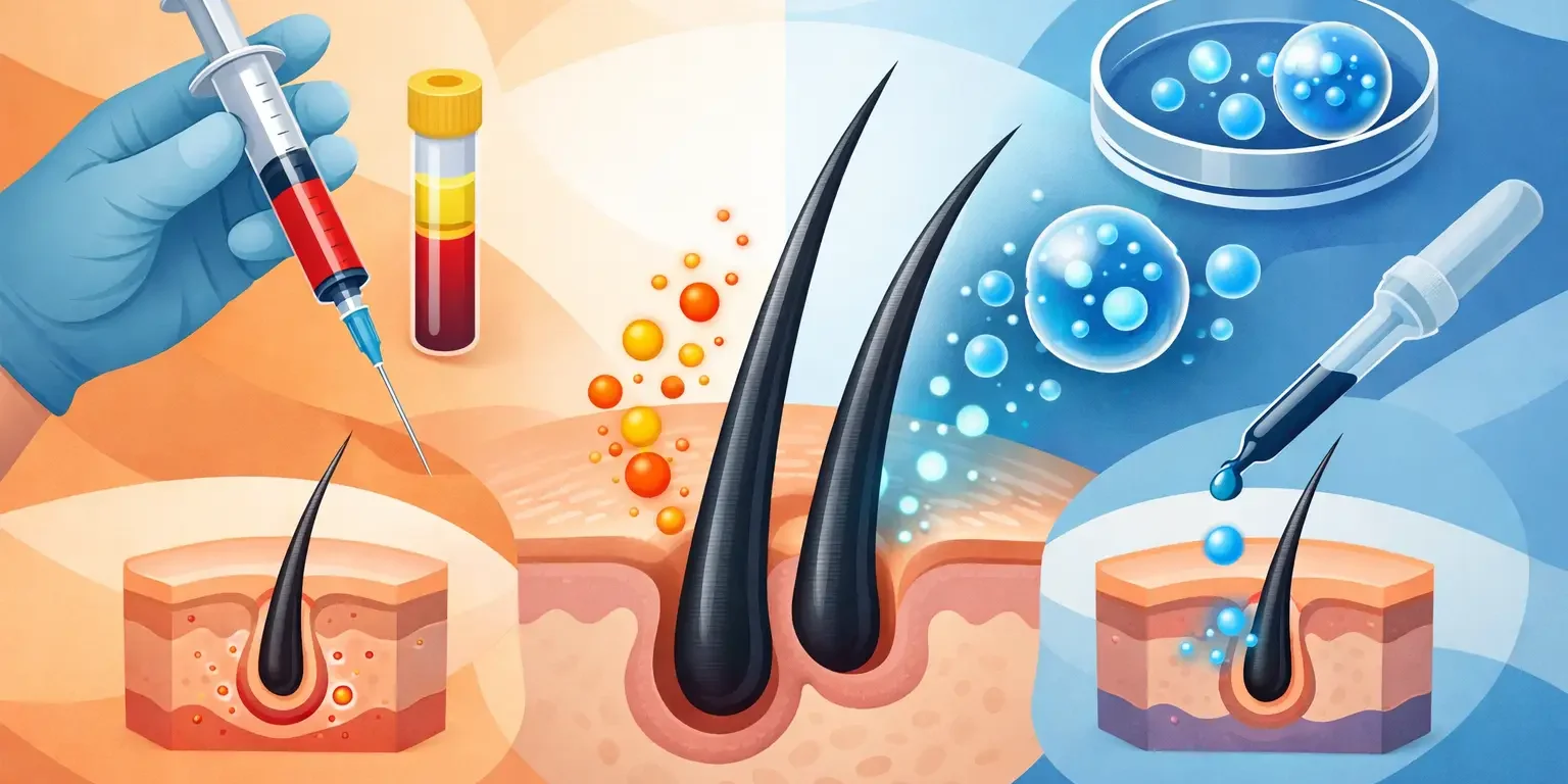 PRP o esosomi capelli: quale scegliere? PRP o esosomi capelli: quale scegliere?