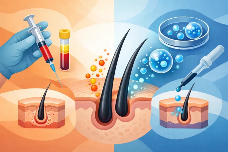 PRP o esosomi capelli: quale scegliere?