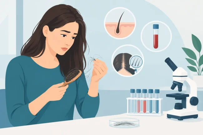 Esami caduta capelli: quali fare e quando